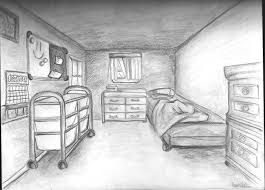 265x190 Image Result For Shading A Picture Of A Room With Pencil To Make - 3d Bedroom Drawing