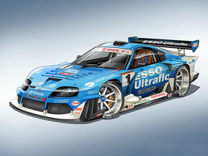 700x525 Vehicular Graphics - 3d Car Drawing