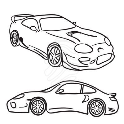 400x400 Cars Drawings Auto Car World Hand Drawn Cars Car Drawings - 3d Car Drawing