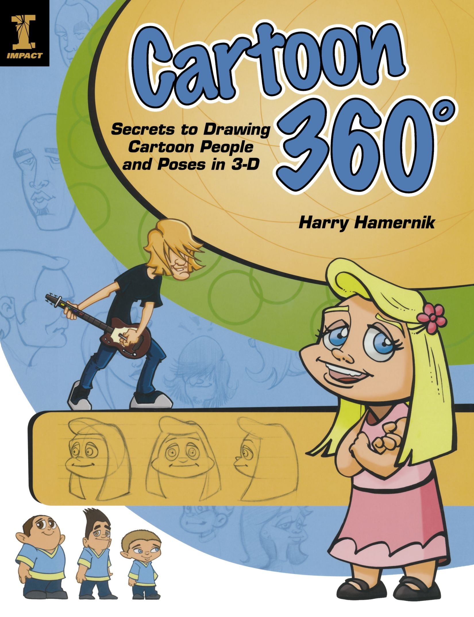 1650x2150 Cartoon Secrets To Drawing Cartoon People - 3d Cartoon Drawing