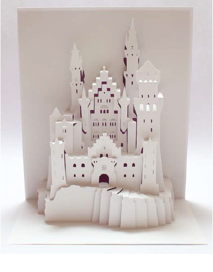 3d Castle Drawing at PaintingValley.com | Explore collection of 3d ...