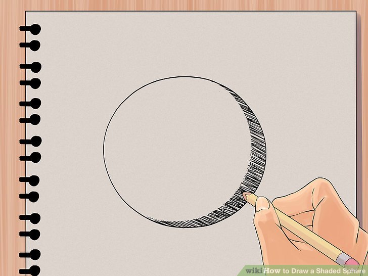 728x546 how to draw a shaded sphere steps - 3d Circle Drawing