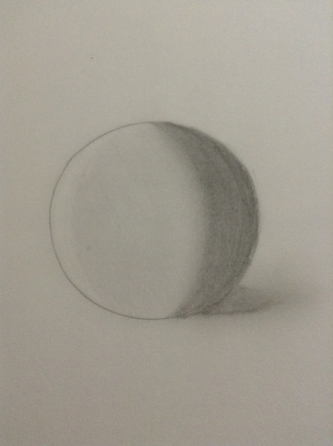 478x640 How To Shade Objects - 3d Circle Drawing