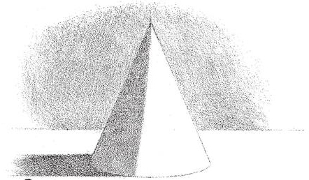 442x258 How To Shade Cones Shading Cones Drawing Tutorial - 3d Cone Drawing