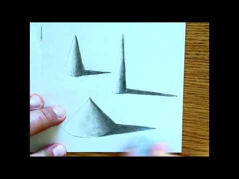 480x360 learn how to draw a cone! - 3d Cone Drawing
