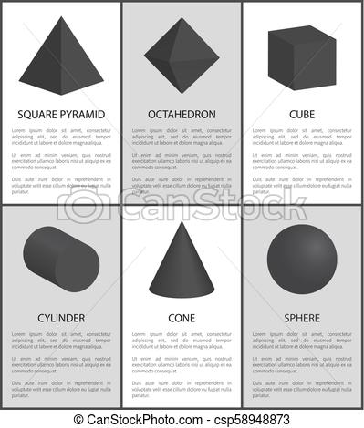 399x470 square pyramid octahedron cylinder cone sphere square pyramid - 3d Cone Drawing