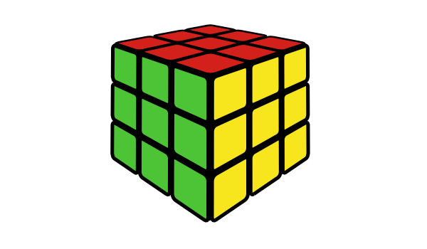 600x350 how to draw a rubik's cube in inkscape goinkscape! - 3d Cube Drawing
