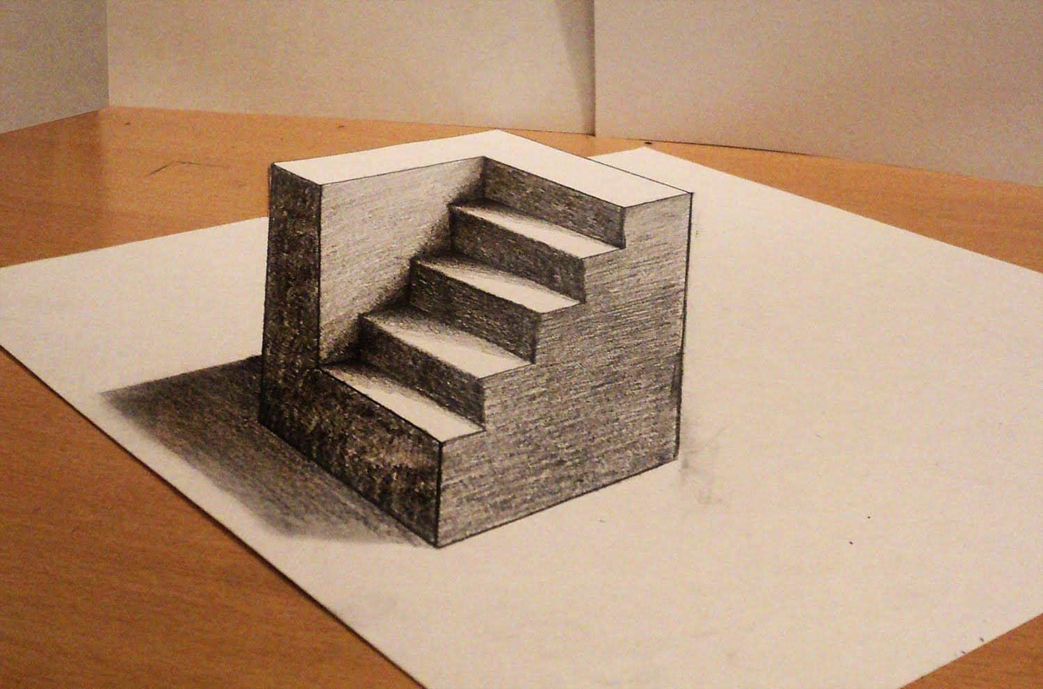 1500x991 How To Draw - 3d Cube Drawing