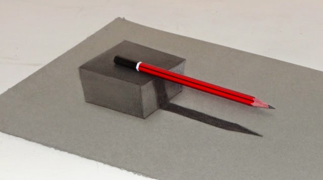640x358 Mahesh Pendam Drawing A Cube - 3d Cube Drawing