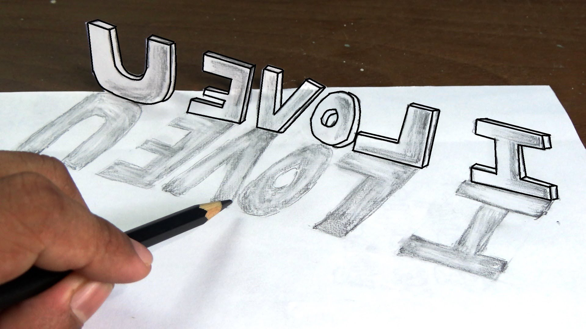 3d Dimensional Drawing at PaintingValley.com | Explore collection of 3d ...