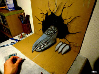 3d Dragon Drawing at PaintingValley.com | Explore collection of 3d ...