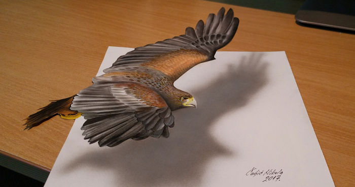 700x368 Drawings That I Create To Confuse People - 3d Drawing