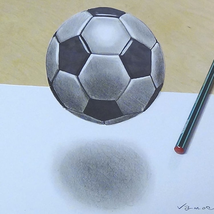 750x750 Artist Creates Drawings Inspired - 3d Drawing