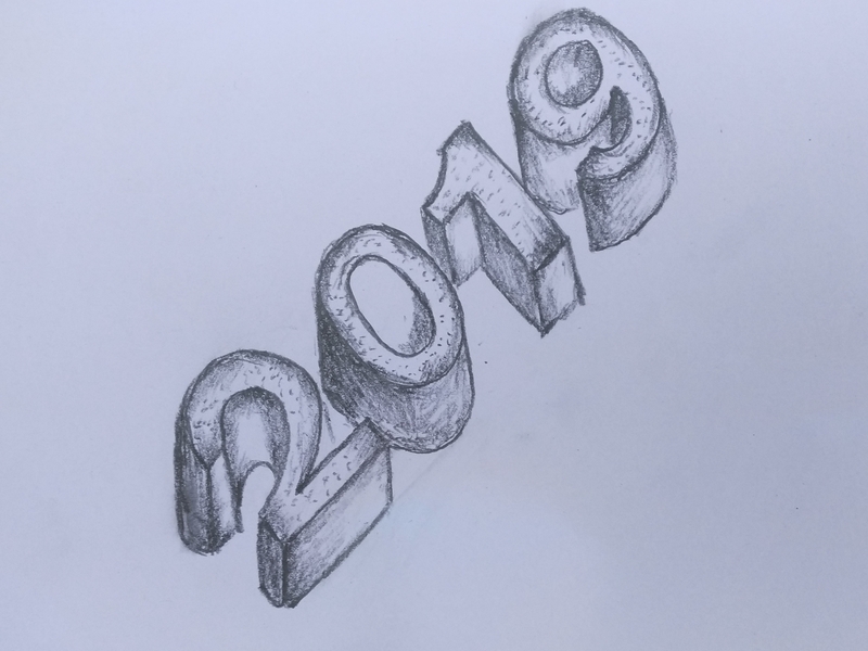 800x600 new year drawing - 3d Drawing Drawing