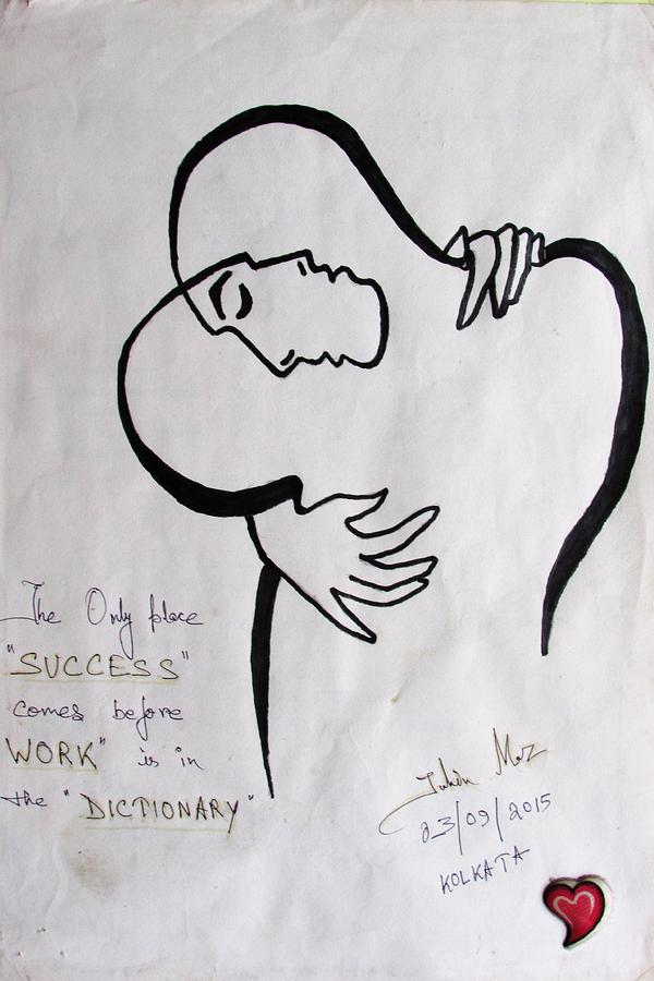 600x900 Love Drawing - 3d Drawing Love