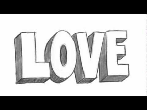 480x360 How To Draw Love In Mat - 3d Drawing Love