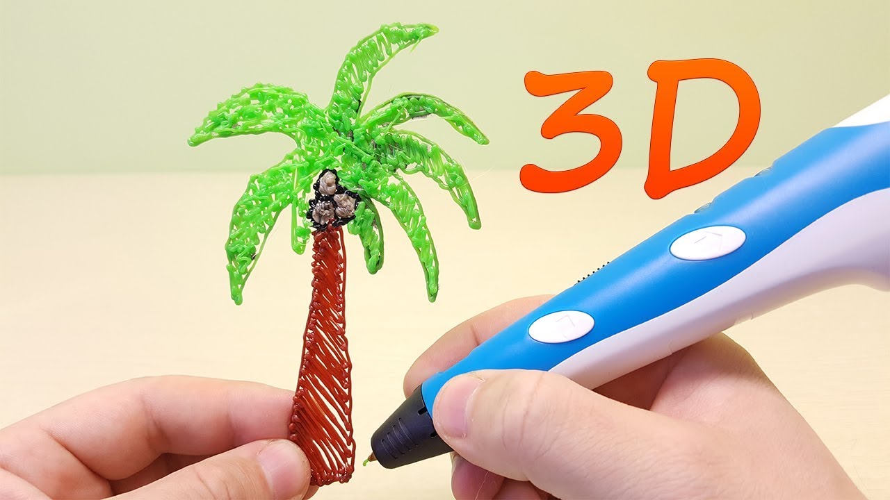 Что можно нарисовать из 3d ручки для начинающих