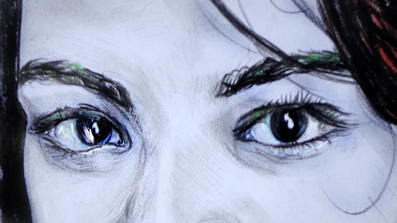 1280x720 How To Draw Eye Art Drawing - 3d Eye Drawing