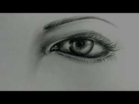 480x360 How To Draw A Realistic Eye Eyes Pencil Drawing - 3d Eye Drawing