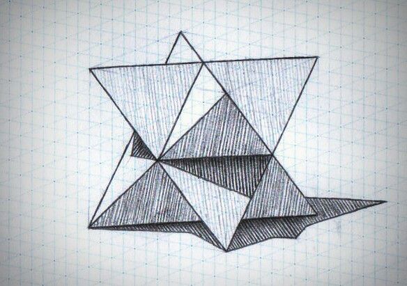 584x411 Examples Art Geometric Drawing, Geometric Shapes, Drawings - 3d Geometric Drawing