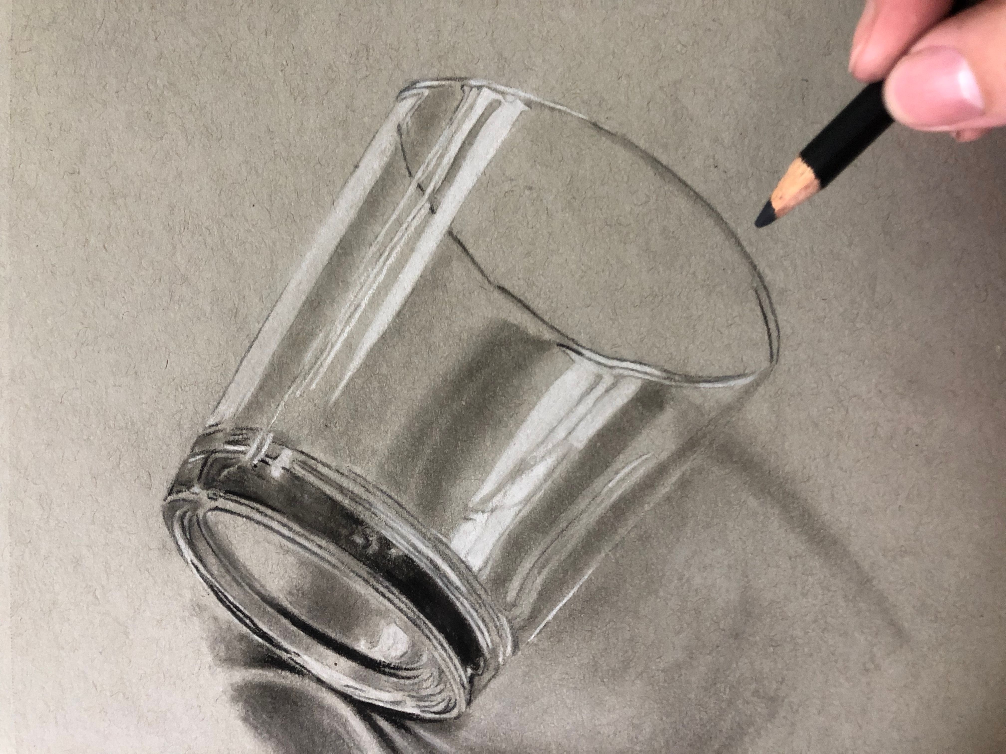 4032x3024 realism art - 3d Glass Drawing