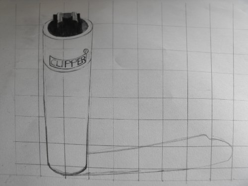 500x375 Actual Drawing How To Draw - 3d Grid Drawing