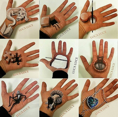 500x495 Design Stack A Blog About Art, Design And Architecture Body - 3d Hand Drawing