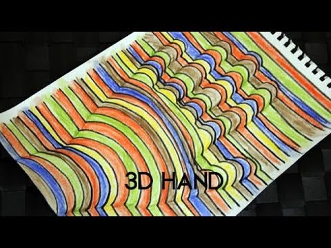480x360 How To Draw Hand! - 3d Hand Drawing