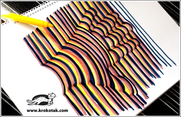 603x391 This Hand Drawing Is So Cool And Easy Peasy - 3d Hand Drawing