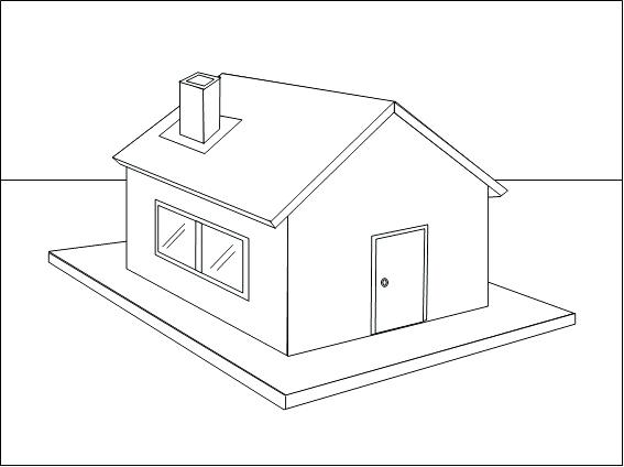  3d  House  Drawing at PaintingValley com Explore 