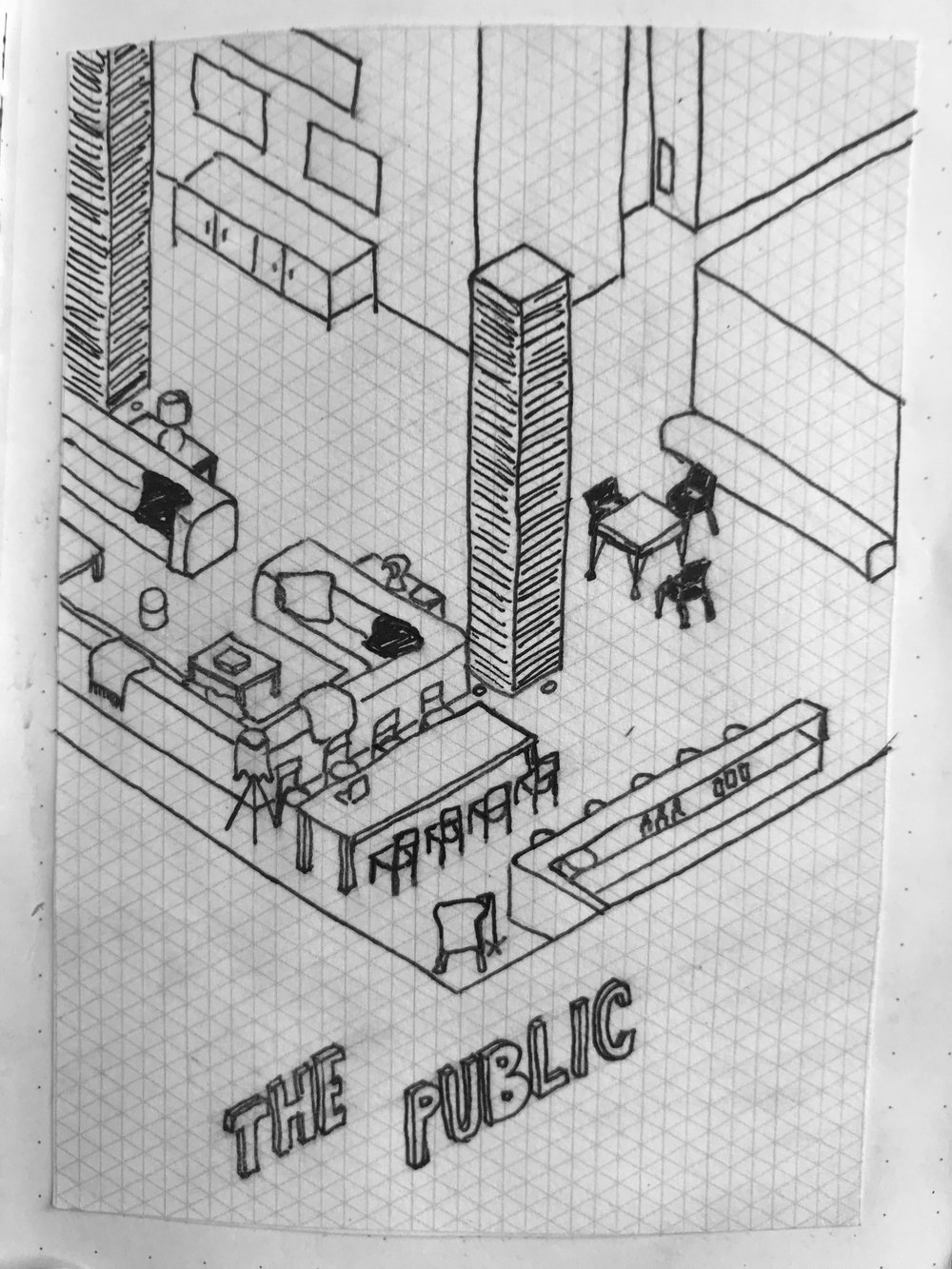 1000x1333 isometric drawings the public sara camnasio - 3d Isometric Drawing