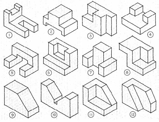 542x417 Kids Are Amazed - 3d Isometric Drawing