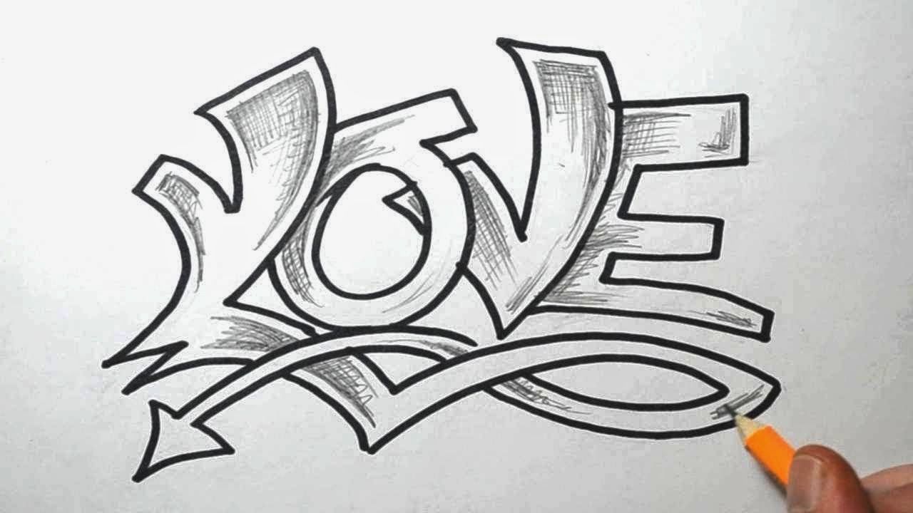 1280x720 Love Drawings Background - 3d Love Drawing