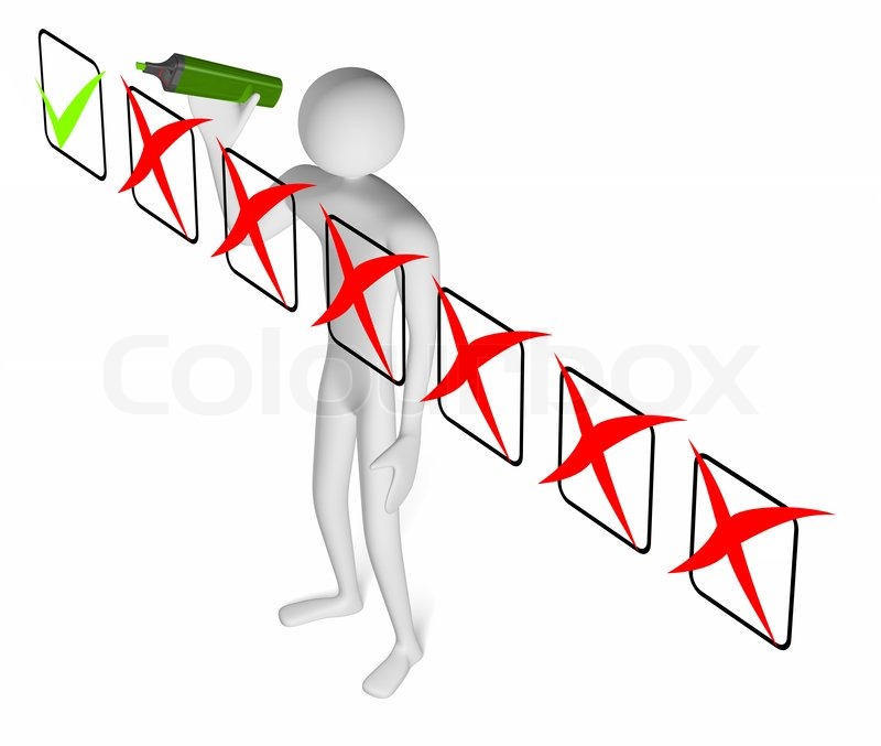 800x677 man with marker drawing green tick stock photo colourbox - 3d Man Drawing