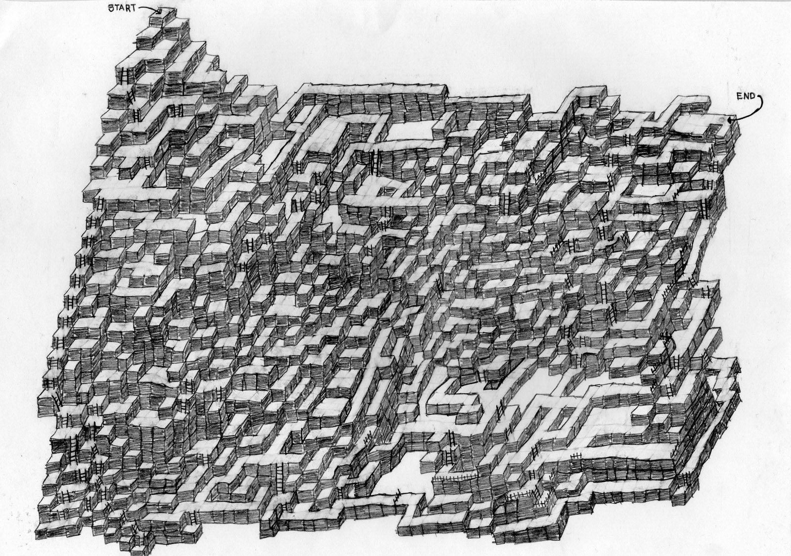 1600x1124 maze the grindstone - 3d Maze Drawing
