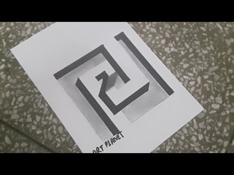 480x360 download how to draw maze drawing on paper optical illusion - 3d Maze Drawing