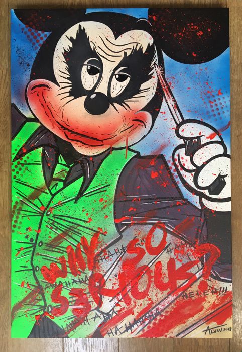 482x700 Alvin Silvrants - 3d Mickey Mouse Drawing