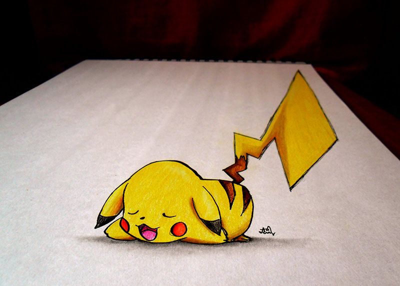 3d Pokemon Drawing