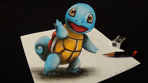 480x270 Vamosart's Videos - 3d Pokemon Drawing