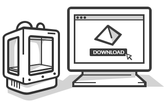 320x200 Free Printable And Designs Pinshape - 3d Printer Drawing