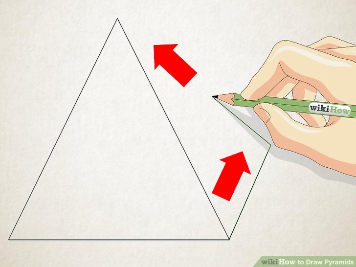 728x546 How To Draw Pyramids Steps - 3d Pyramid Drawing