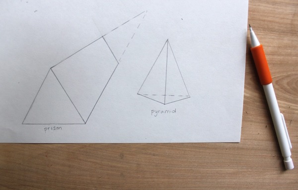 600x383 Pyramid Drawing - 3d Pyramid Drawing