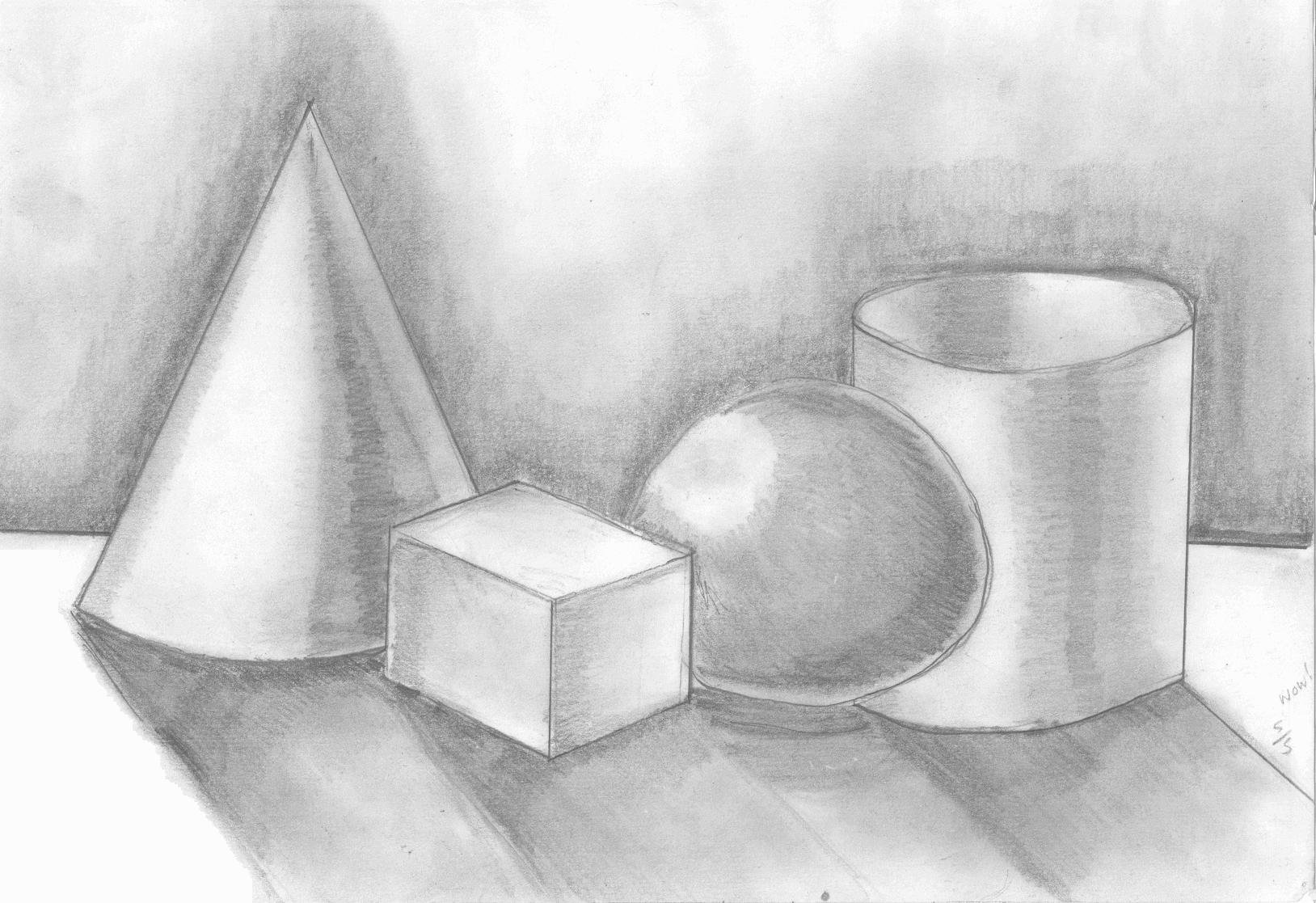 3d Shapes Drawing at Explore collection of 3d
