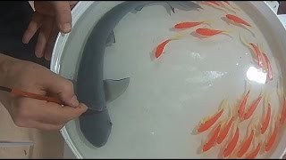 320x180 Drawing Shark - 3d Shark Drawing