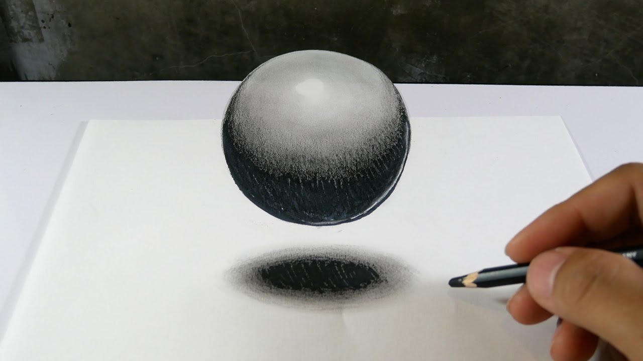 3d Sphere Drawing at Explore collection of 3d