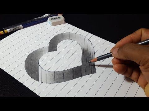 480x360 very easy!! how to draw hole stairs for kids - 3d Stairs Drawing