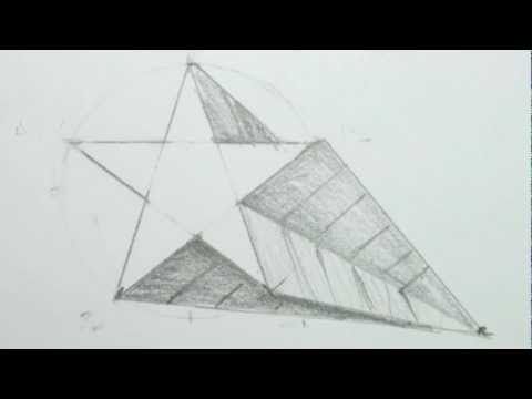 480x360 how to draw a star shape - 3d Star Drawing