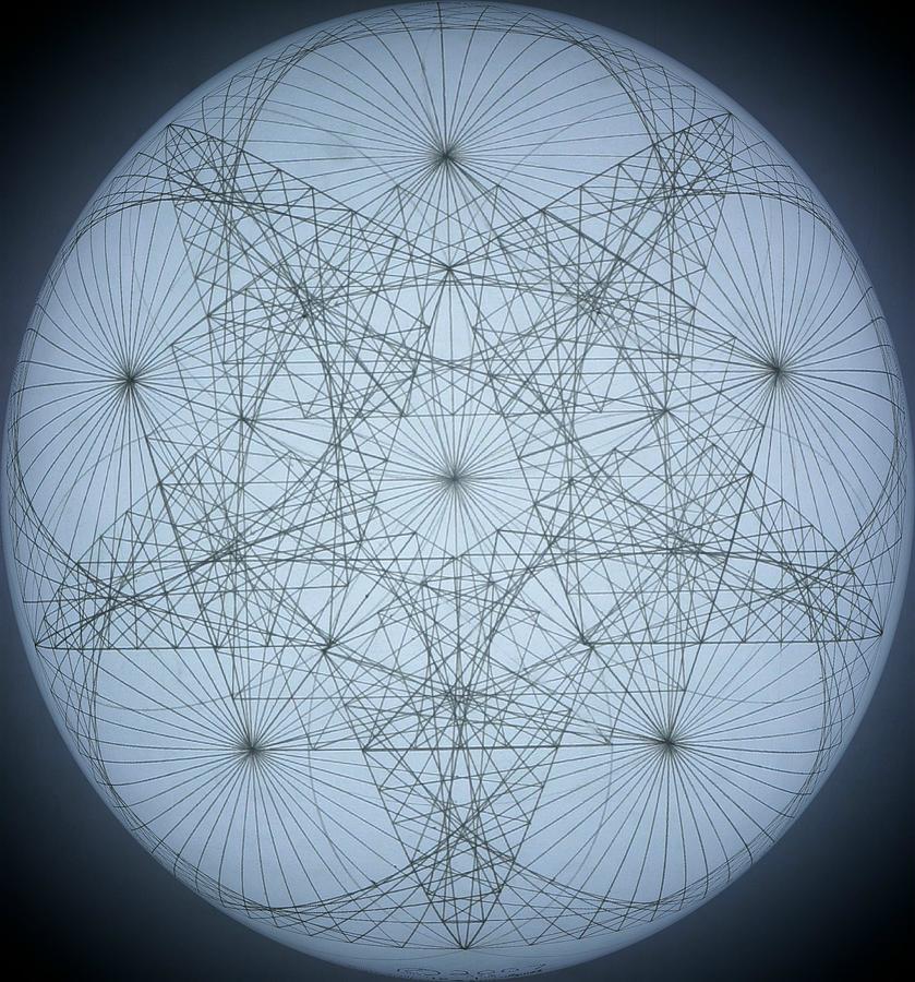 839x900 Quantum Star Drawing - 3d Star Drawing