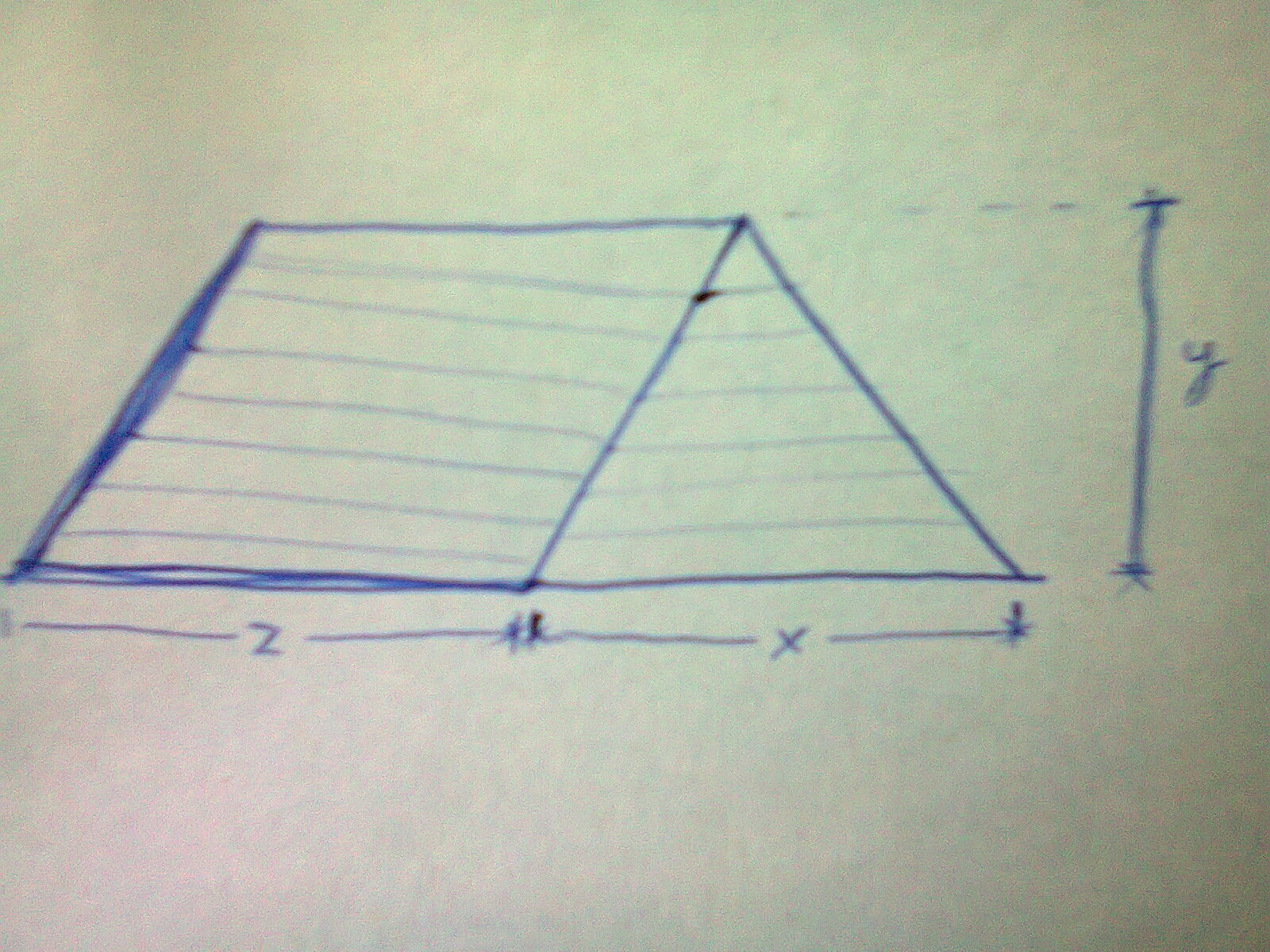 1600x1200 how to make a triangle shaped roof - 3d Triangle Drawing
