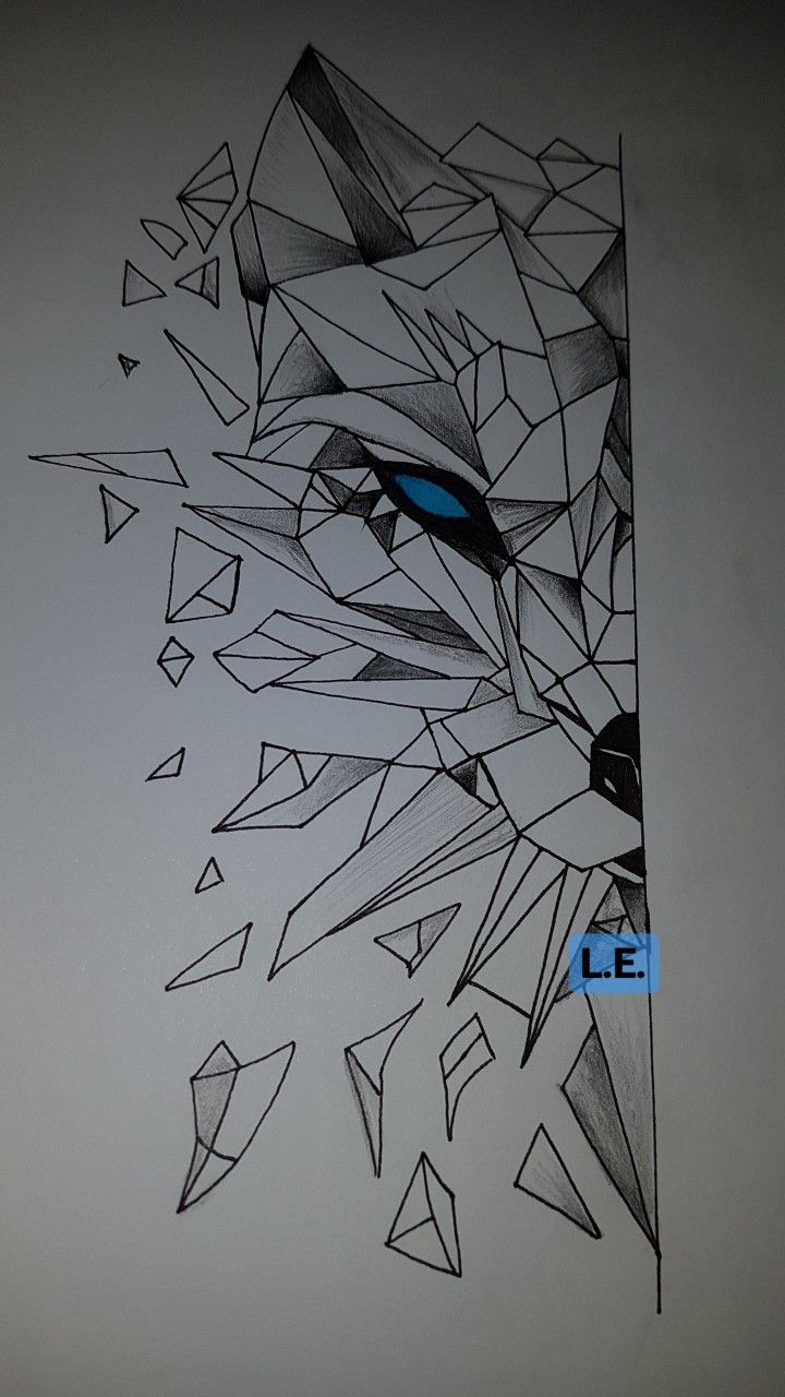 720x1280 Latest Stuff Of Mine - 3d Wolf Drawings